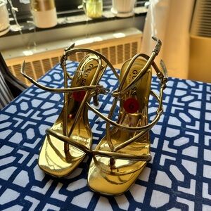 Guess Gold Sandals